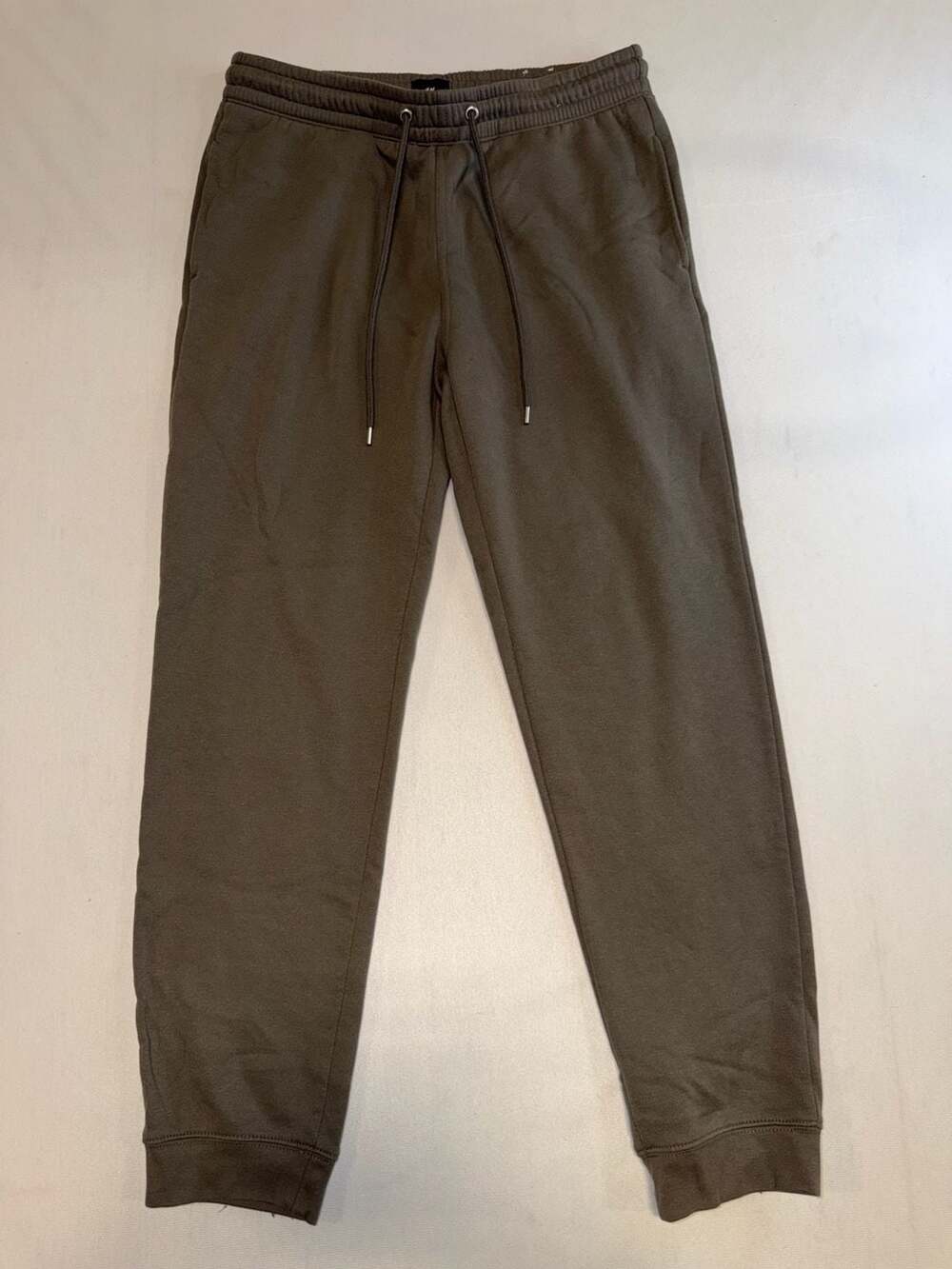 H&M Regular Fit Joggers Sweatpants Brown Size L